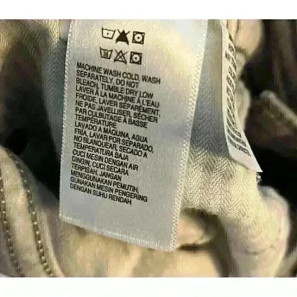 Lucky Brand Women's Jeans Size 8/29 Grungecore Super Skinny Tie Die Bleached Y2K - Picture 9 of 11